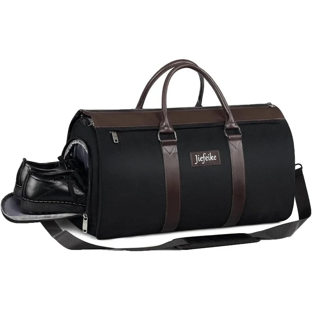 Garment Bags For Travel Duffle Bag With Shoe Pouch For Men Women Convertible Gar